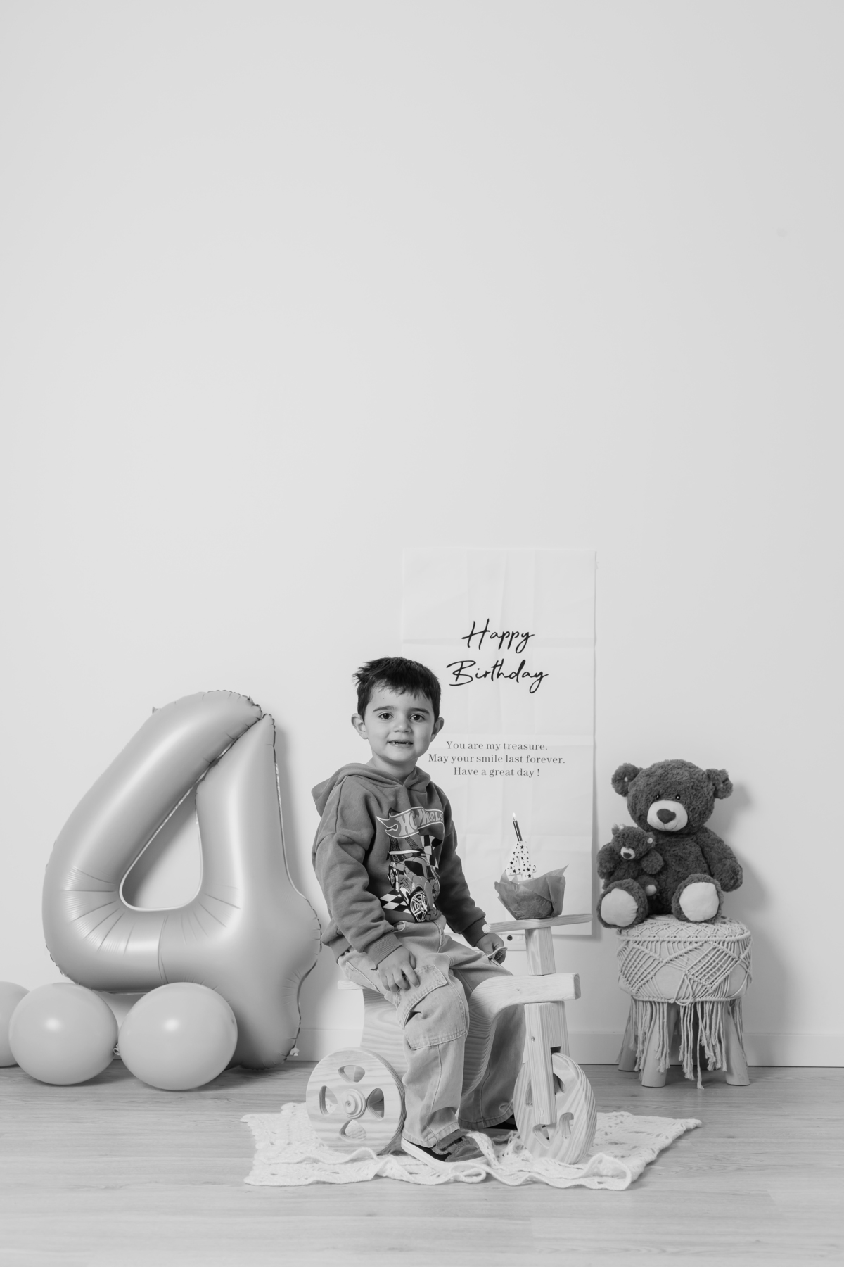 Sessão fotográfica - 4 anos 