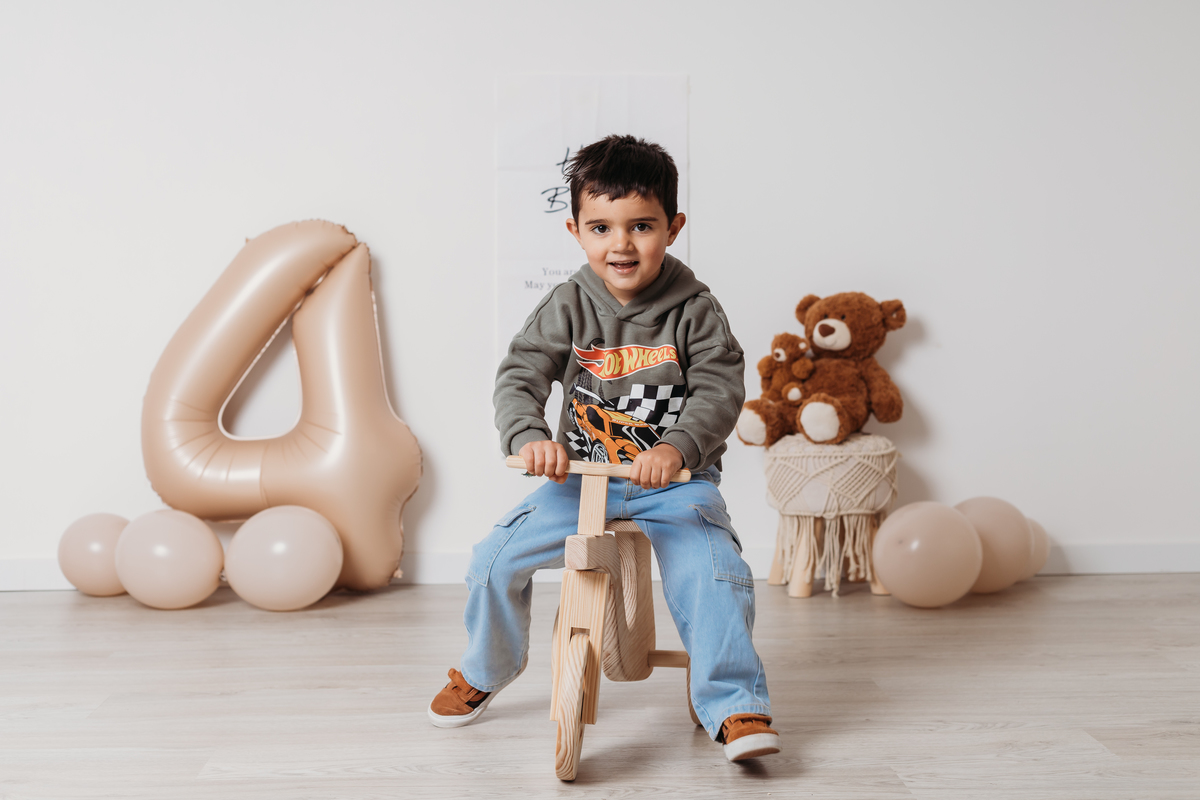 Sessão fotográfica - 4 anos 