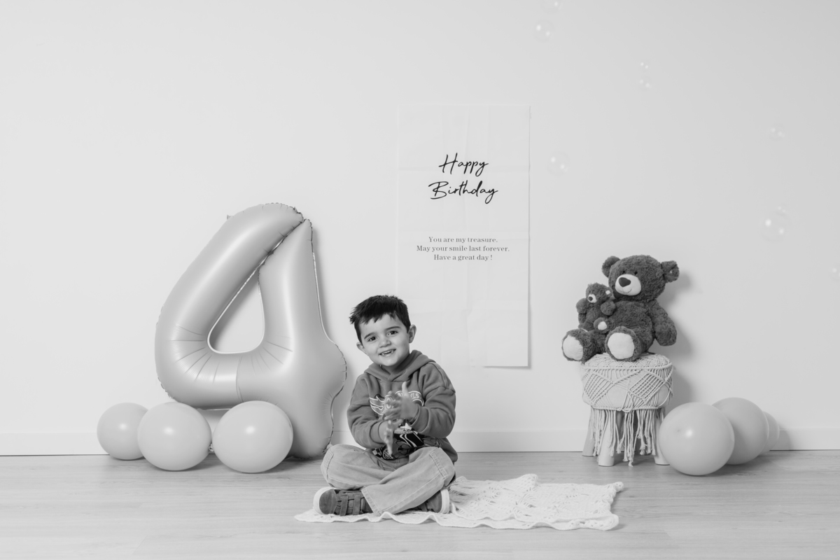 Sessão fotográfica - 4 anos 