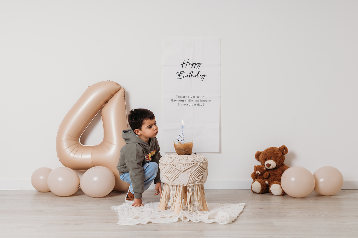 Sessão fotográfica - 4 anos 