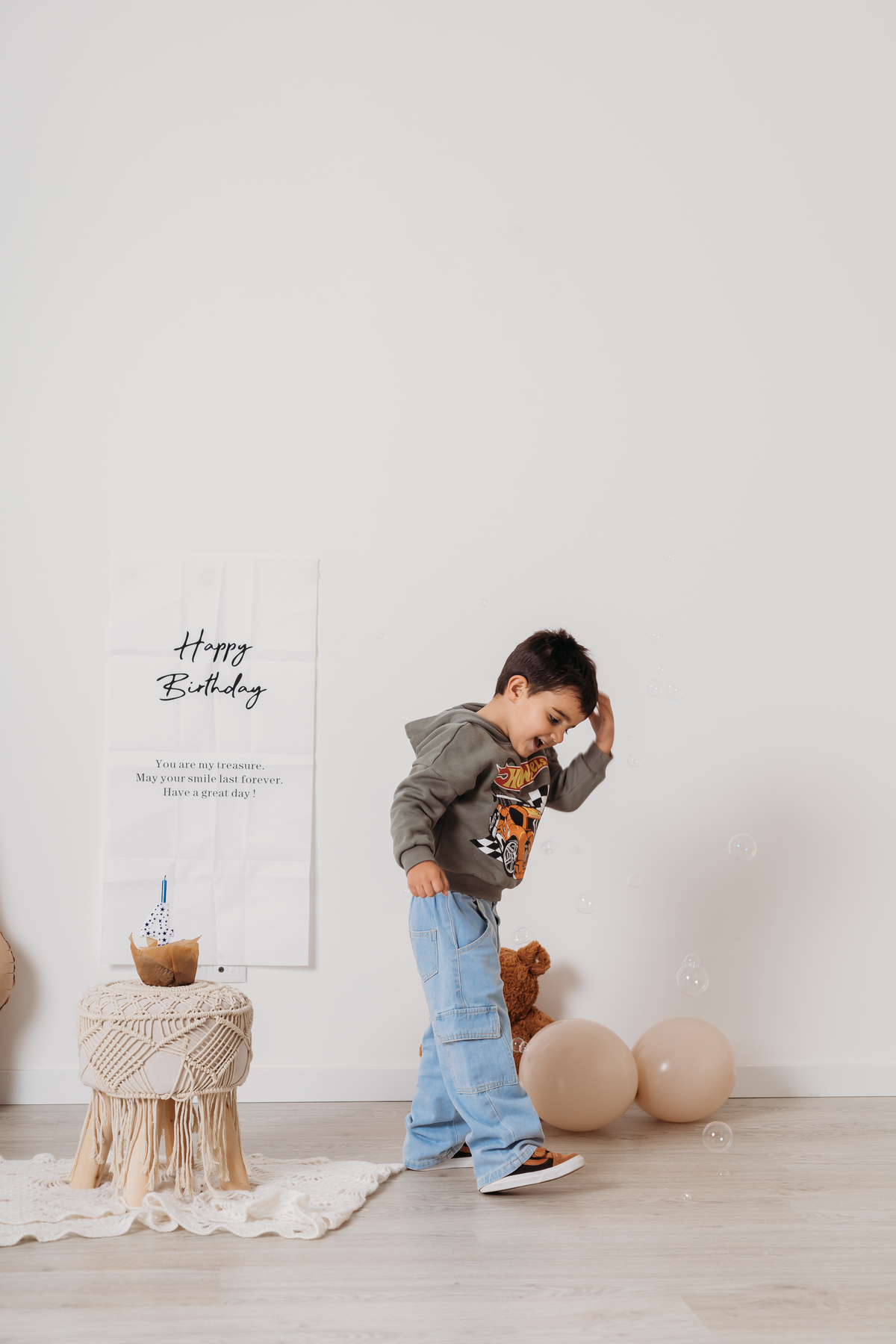 Sessão fotográfica - 4 anos 