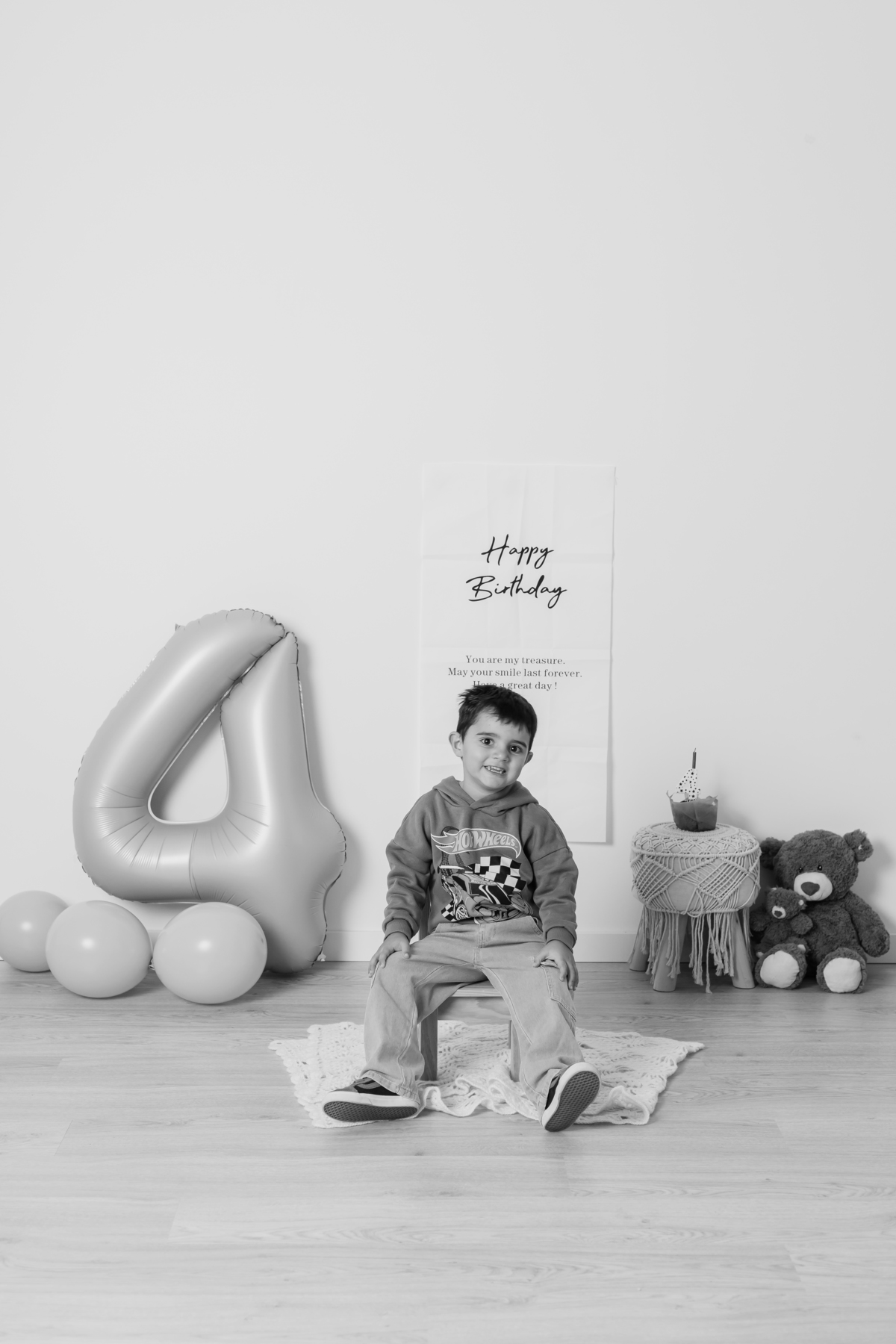 Sessão fotográfica - 4 anos 