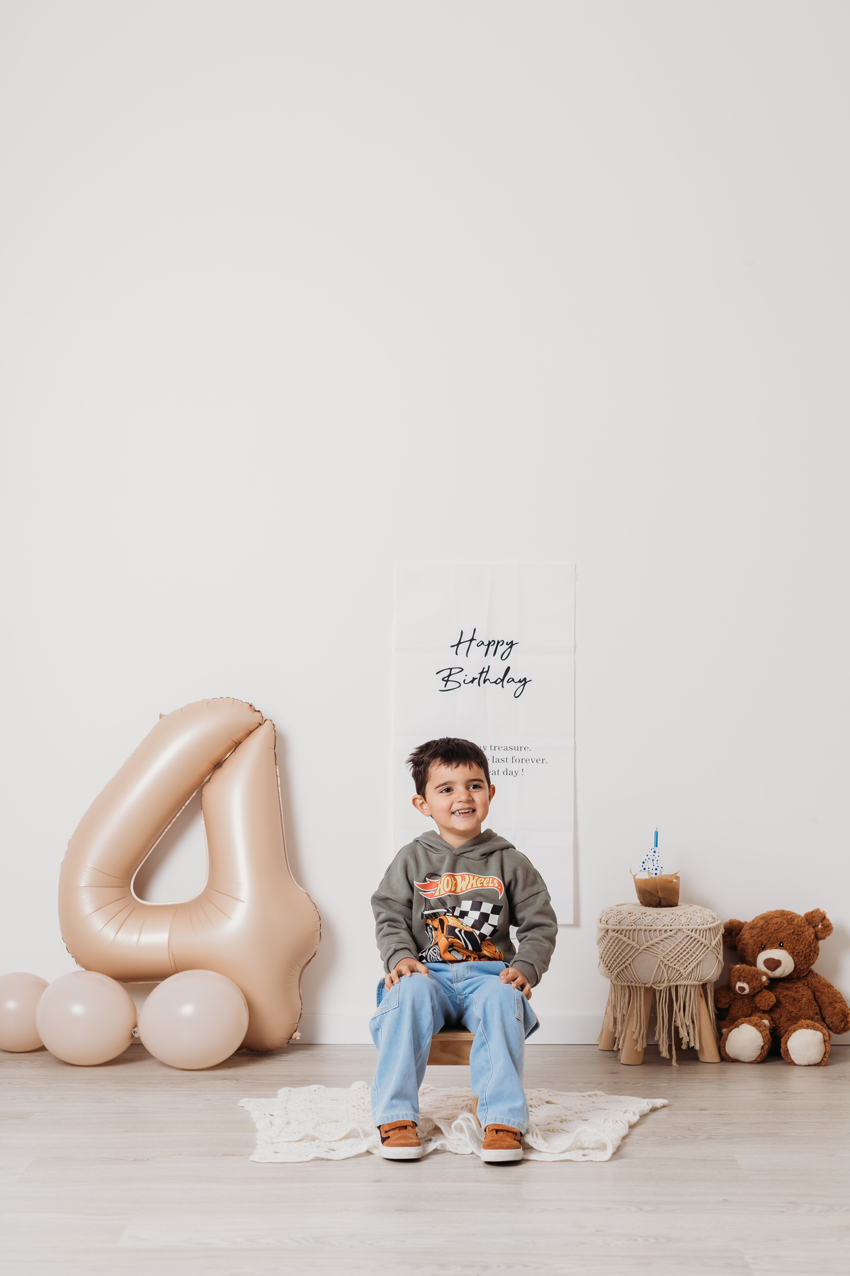 Sessão fotográfica - 4 anos 