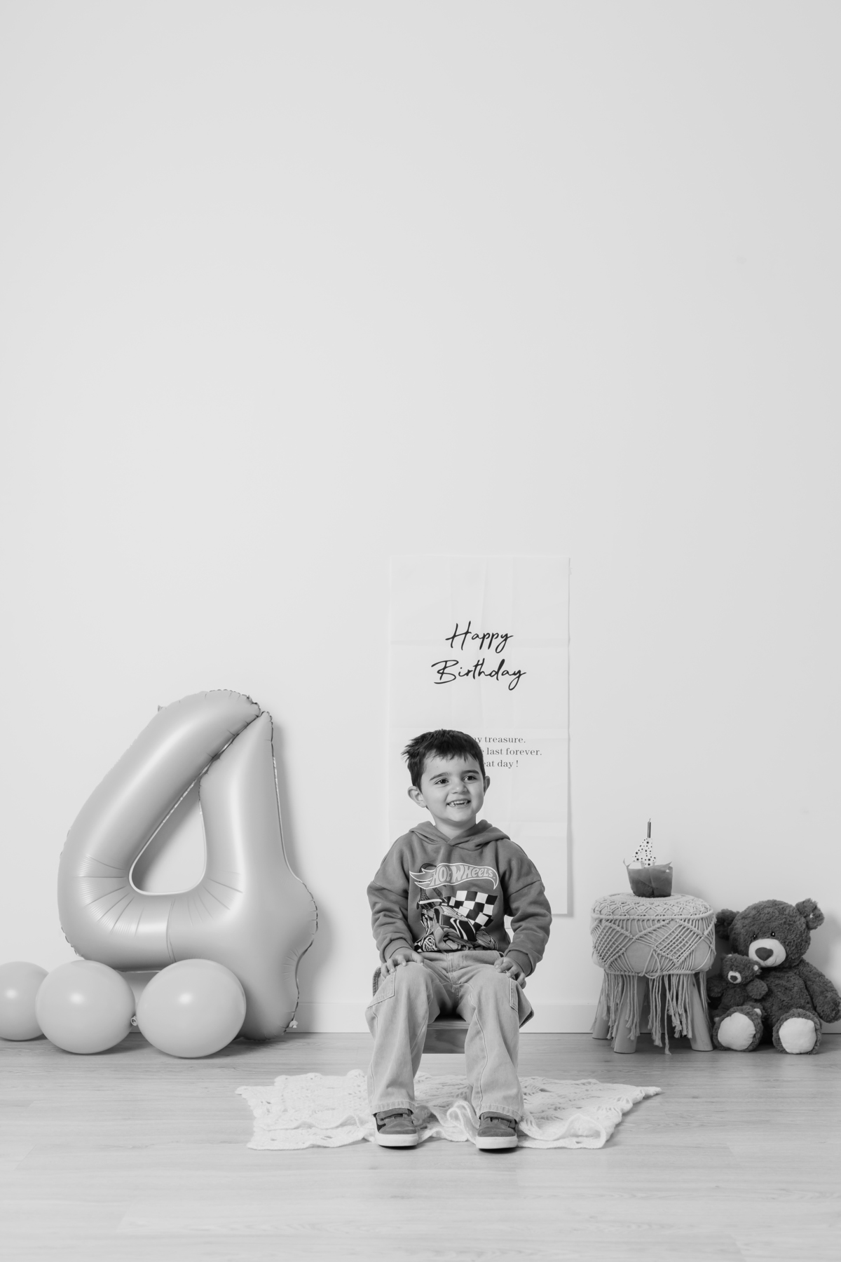 Sessão fotográfica - 4 anos 