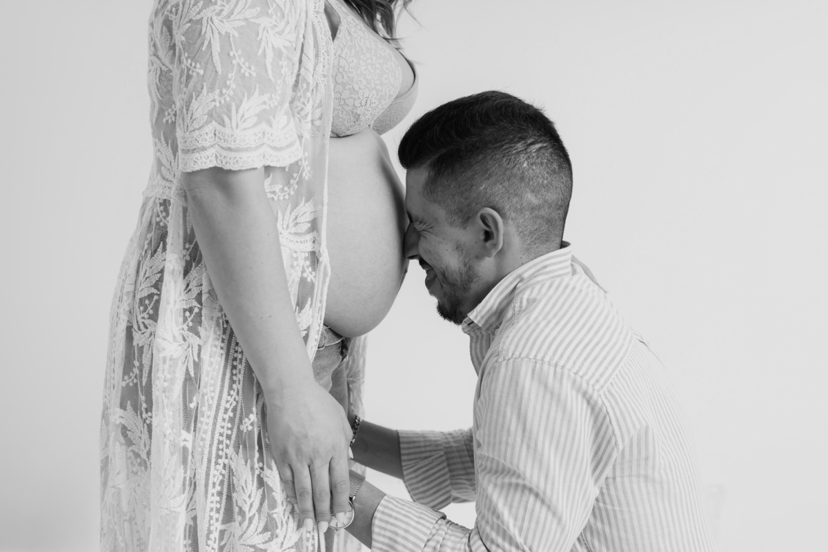 Sessão de grávida - Estúdio