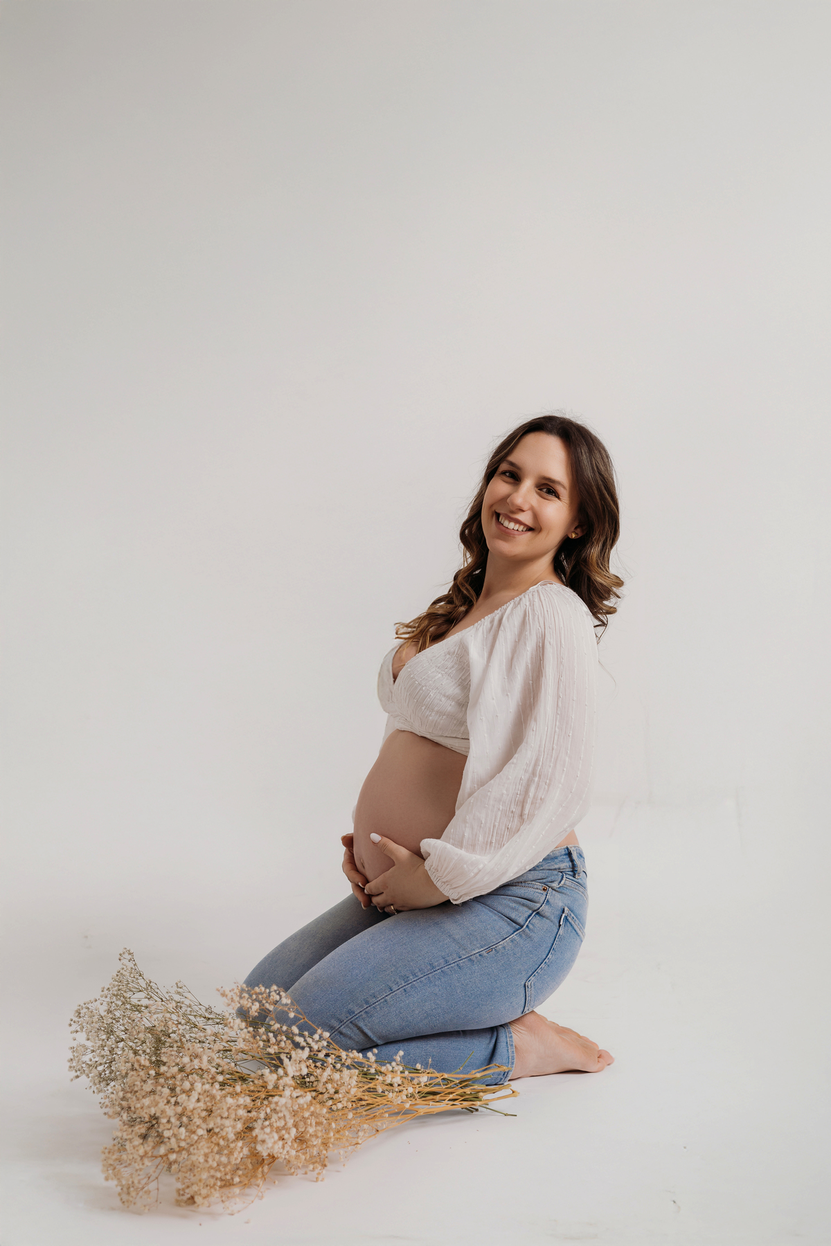 Sessão de grávida - Estúdio