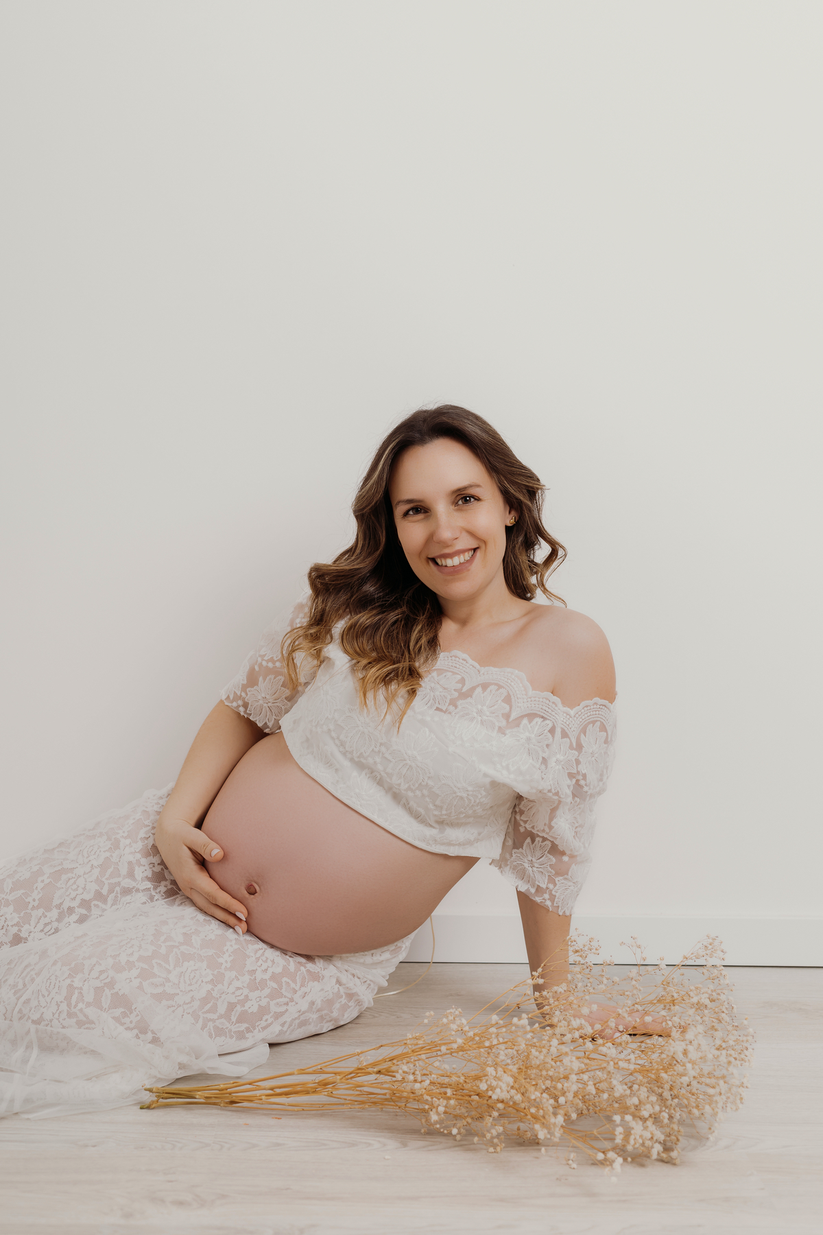 Sessão de grávida - Estúdio