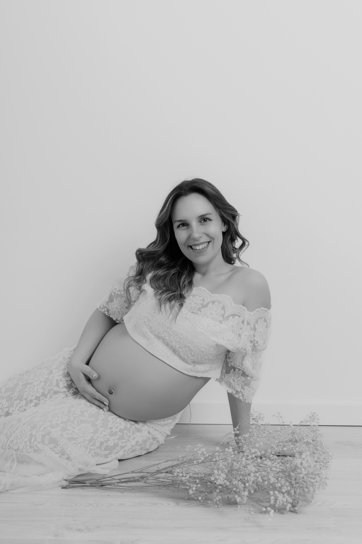 Sessão de grávida - Estúdio