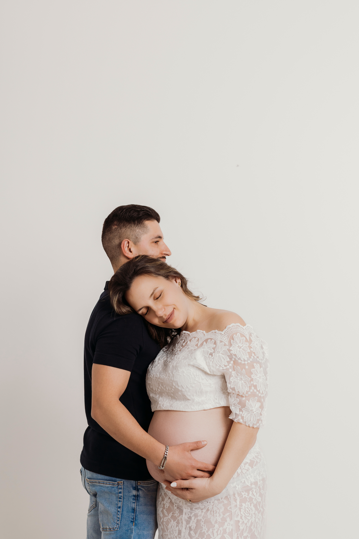 Sessão de grávida - Estúdio