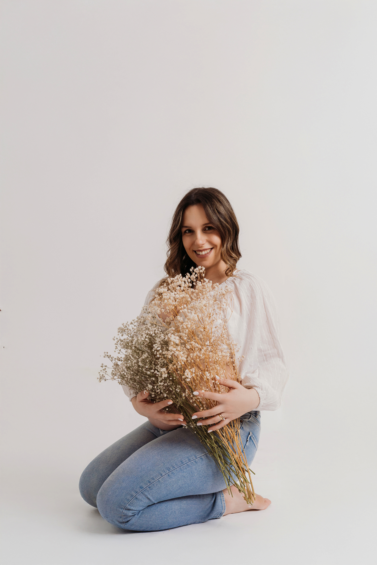 Sessão de grávida - Estúdio