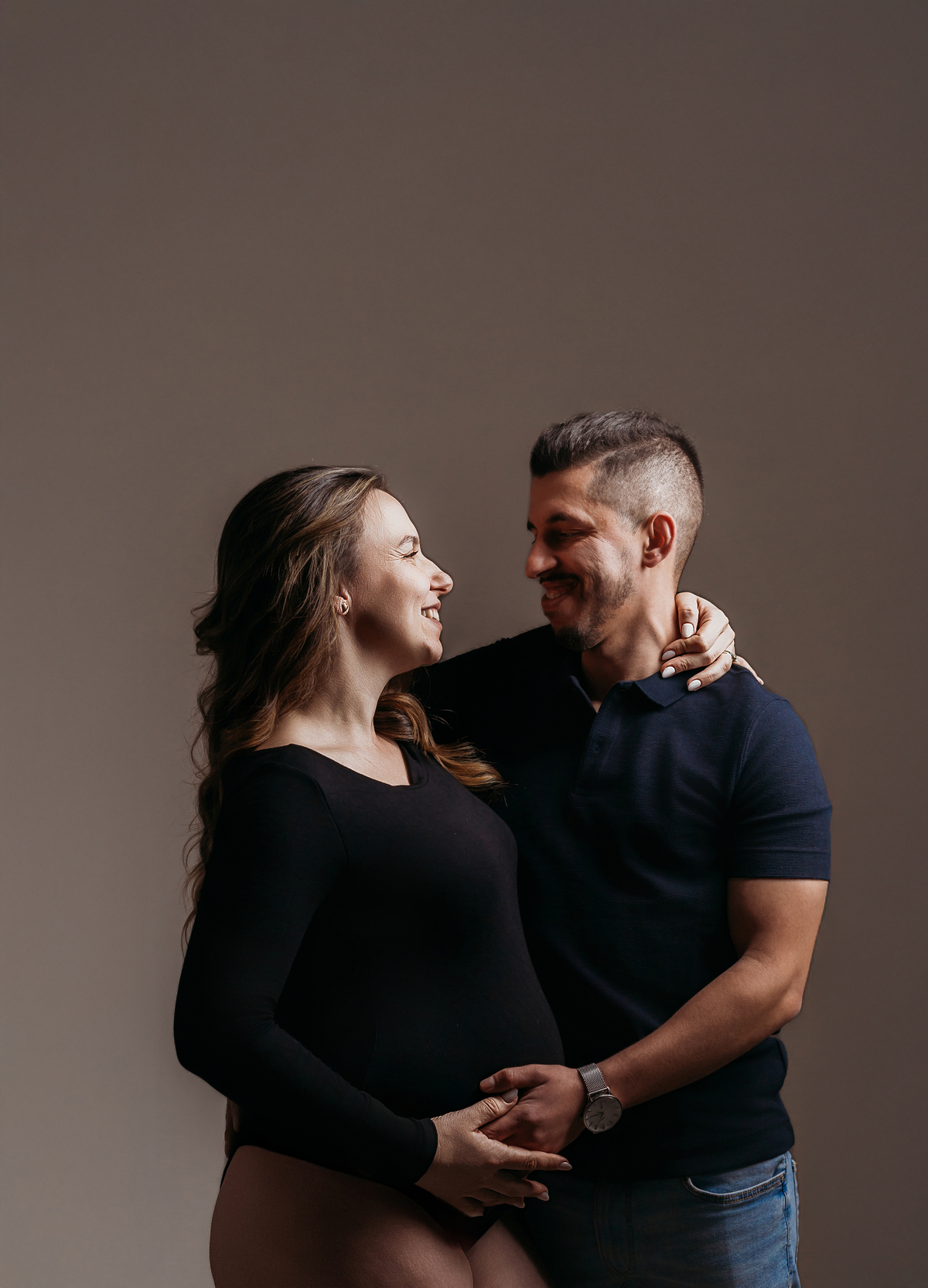 Sessão de grávida - Estúdio