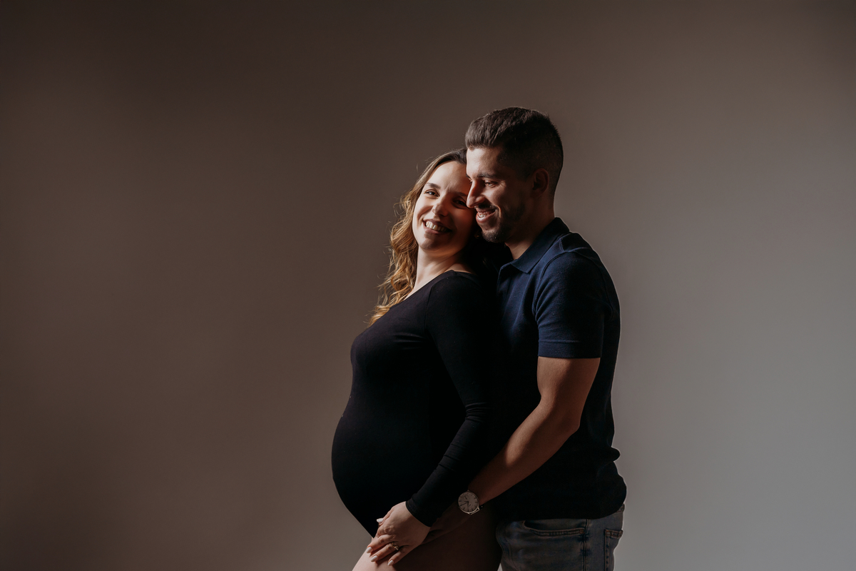 Sessão de grávida - Estúdio