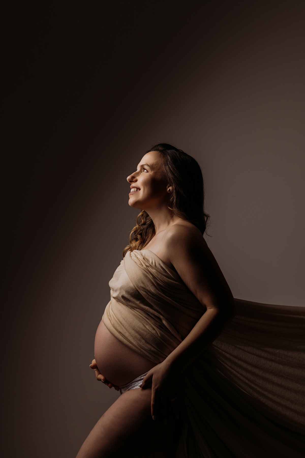 Sessão de grávida - Estúdio