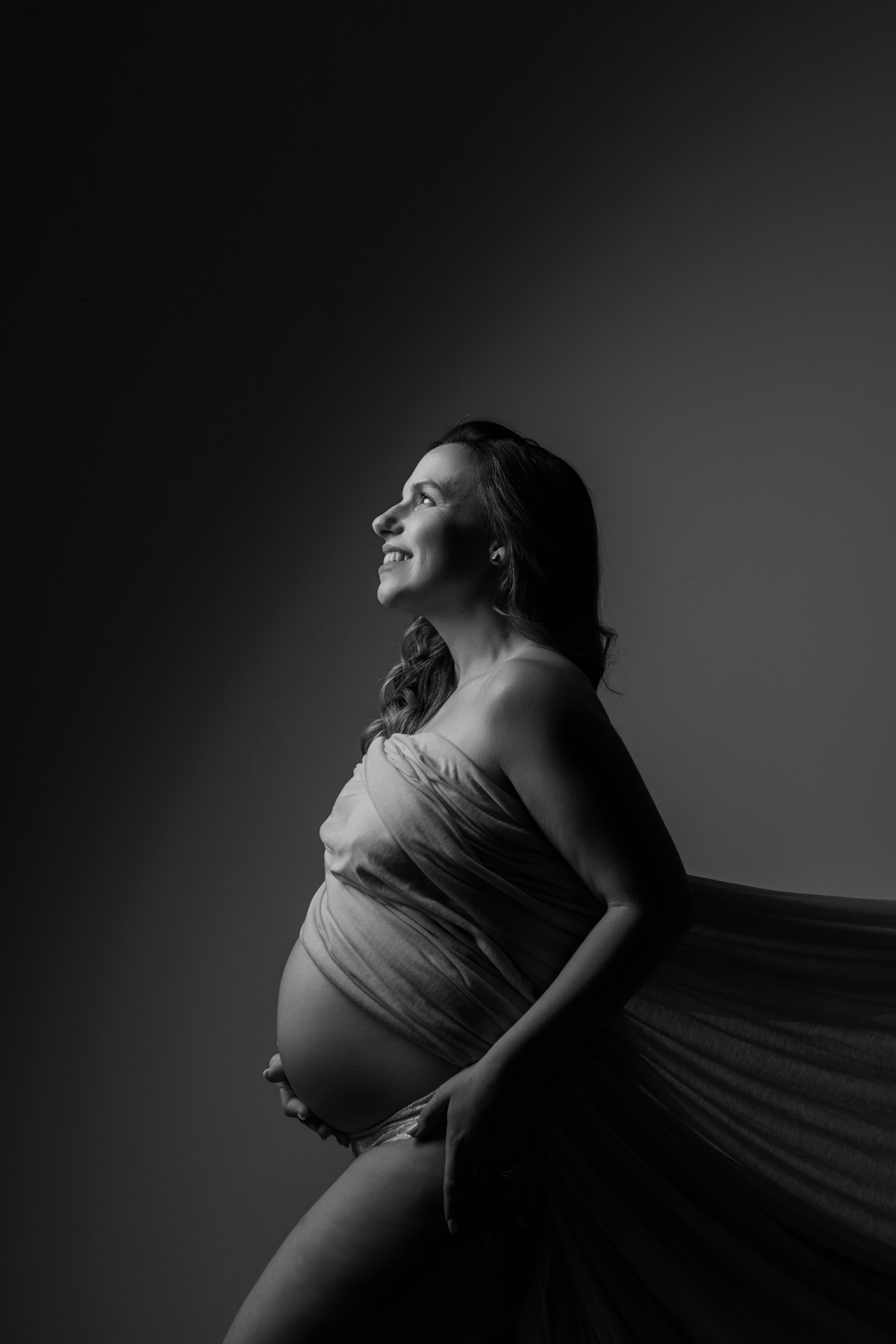 Sessão de grávida - Estúdio
