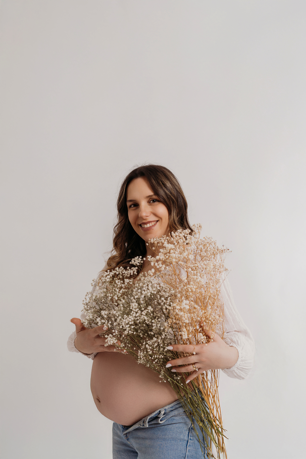 Sessão de grávida - Estúdio