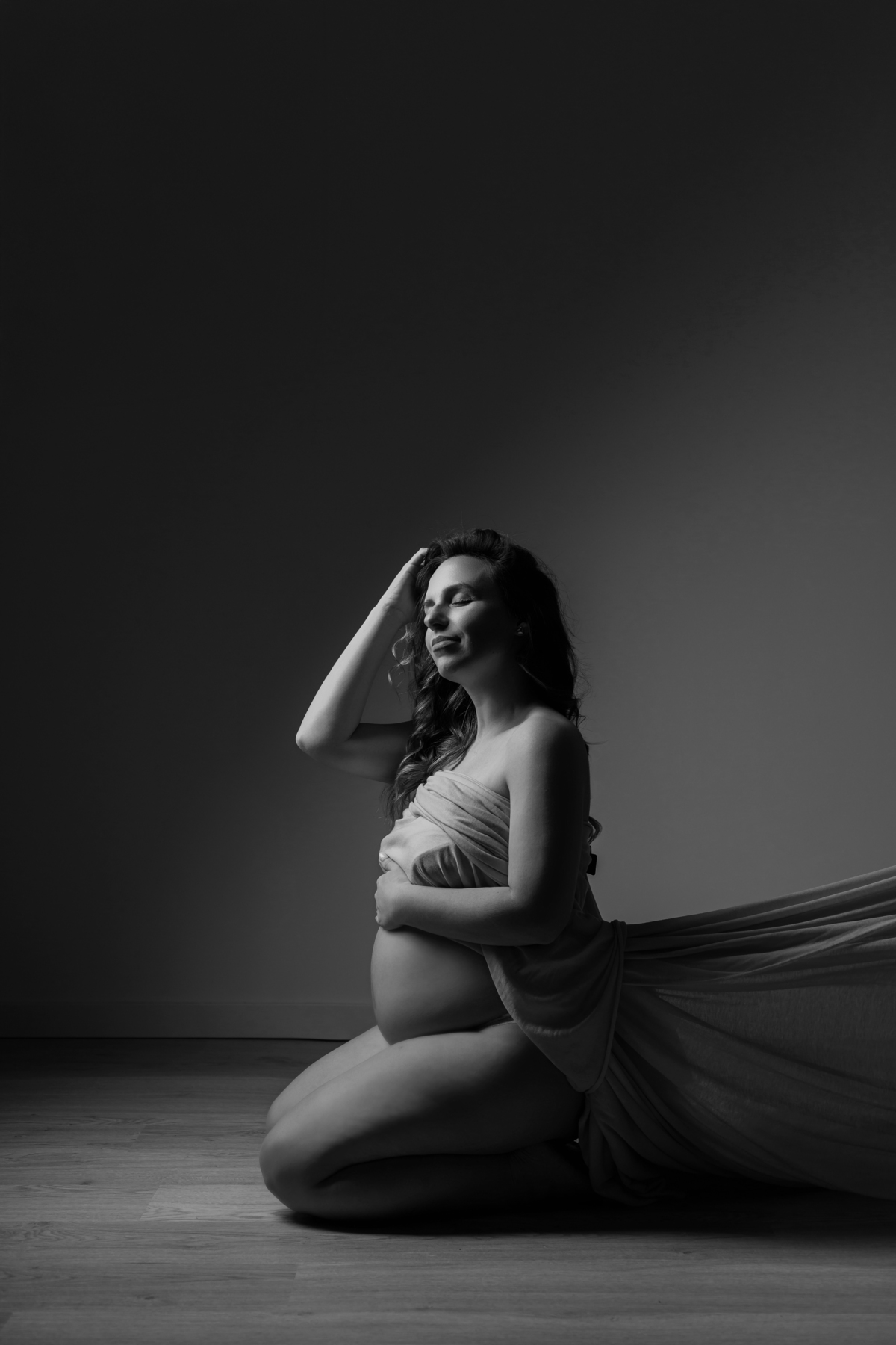Sessão de grávida - Estúdio