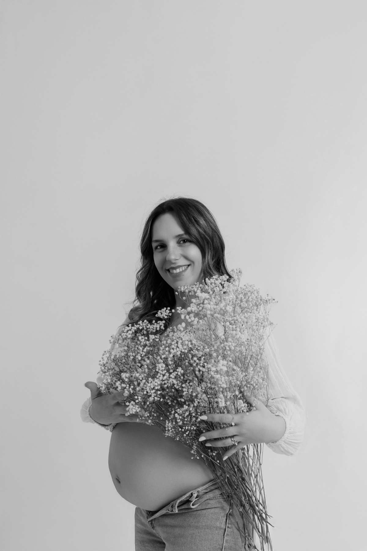 Sessão de grávida - Estúdio