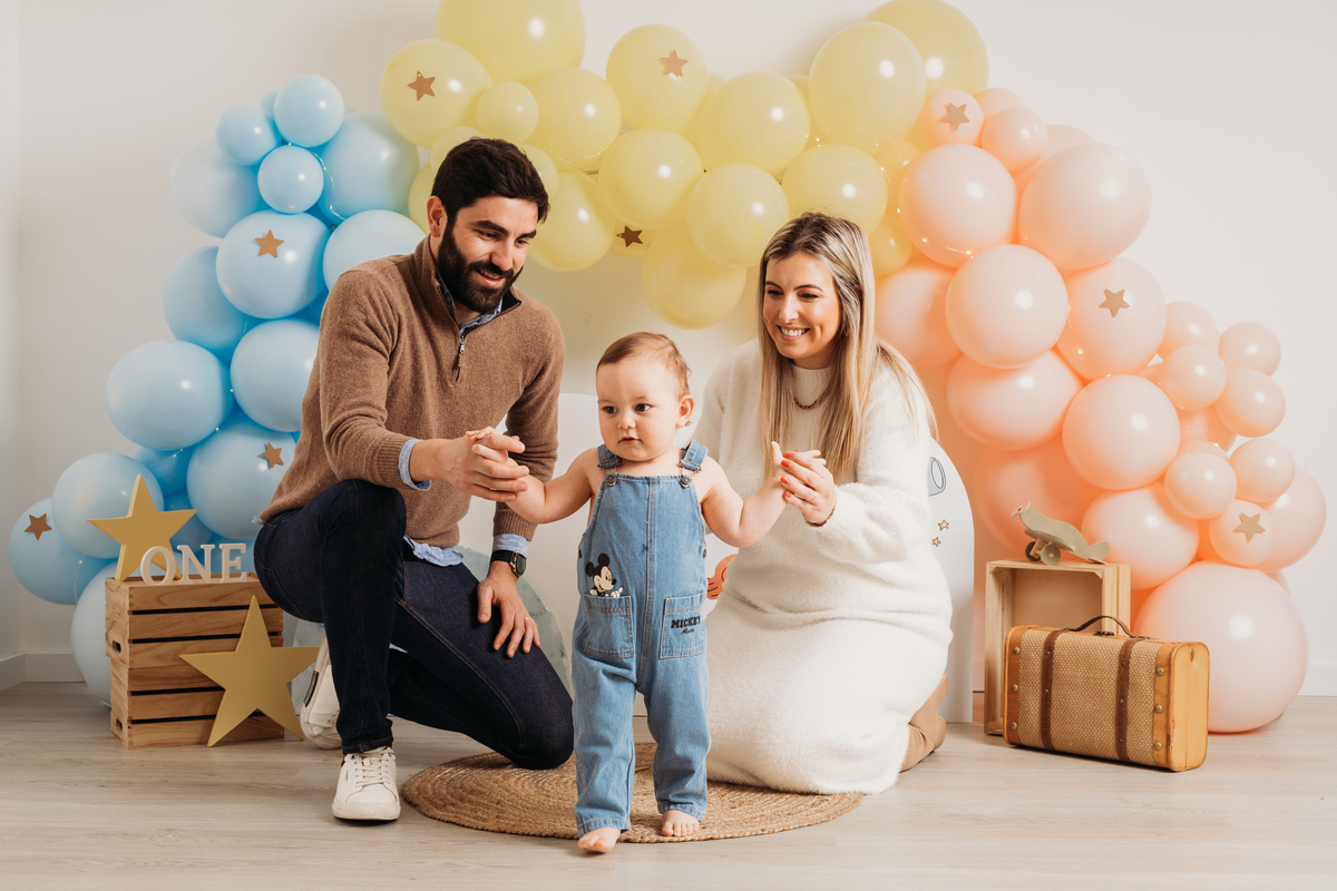 Sessão fotográfica smash the cake