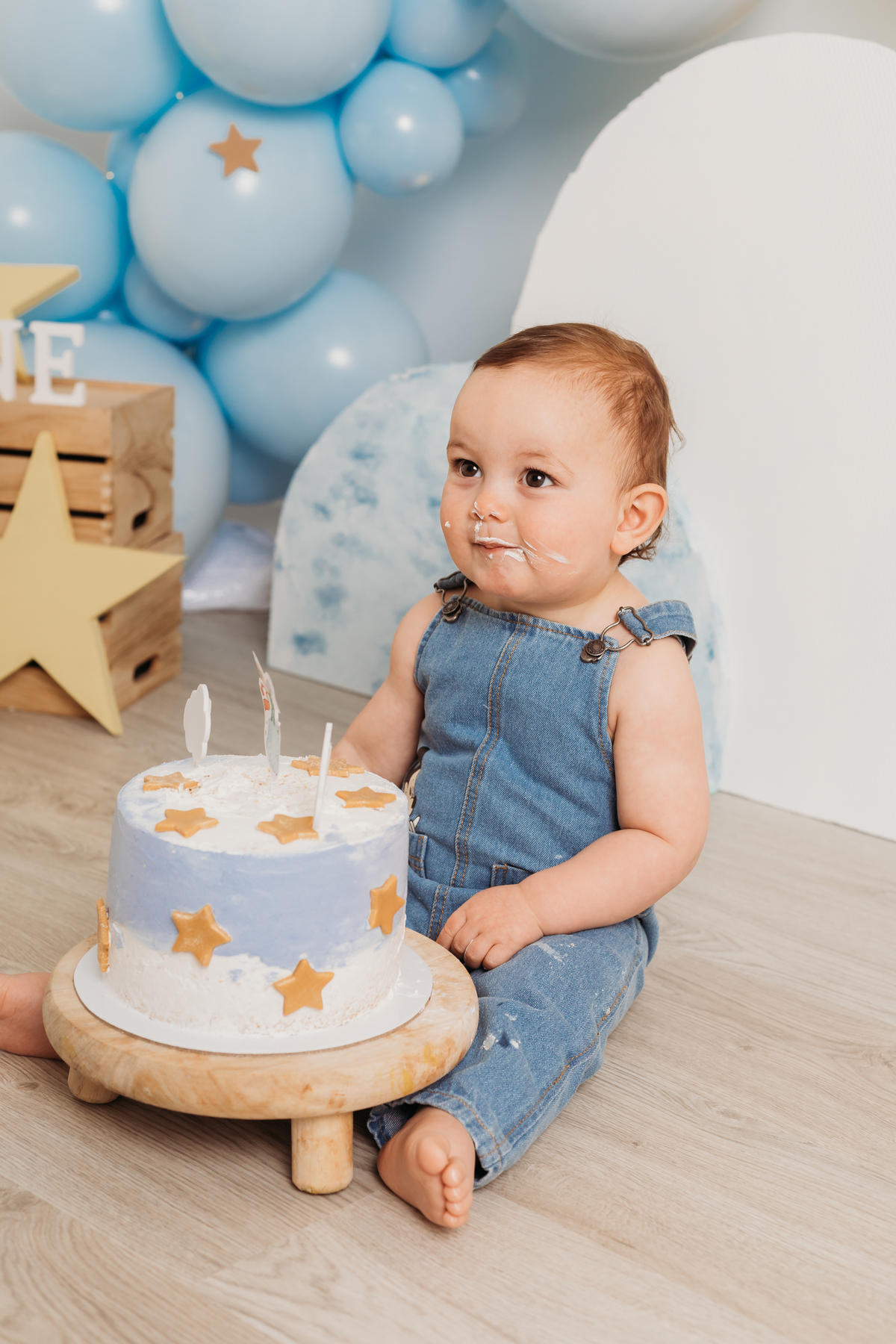 Sessão fotográfica smash the cake