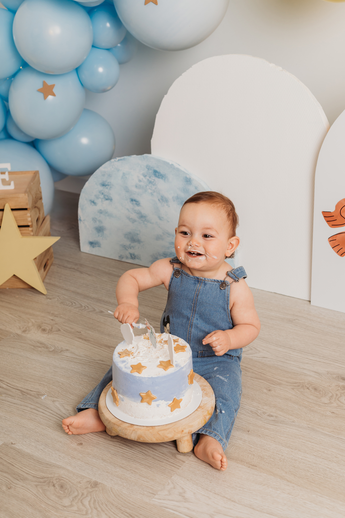 Sessão fotográfica smash the cake