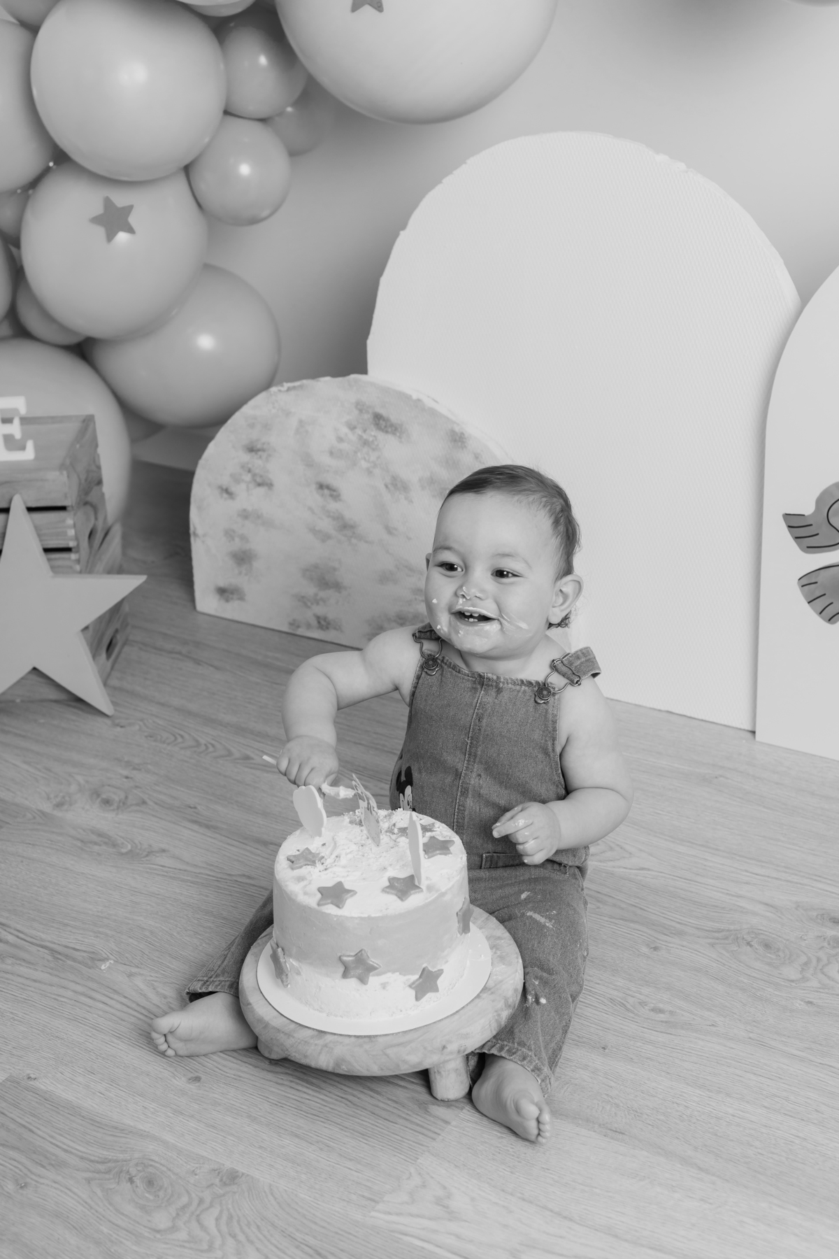 Sessão fotográfica smash the cake