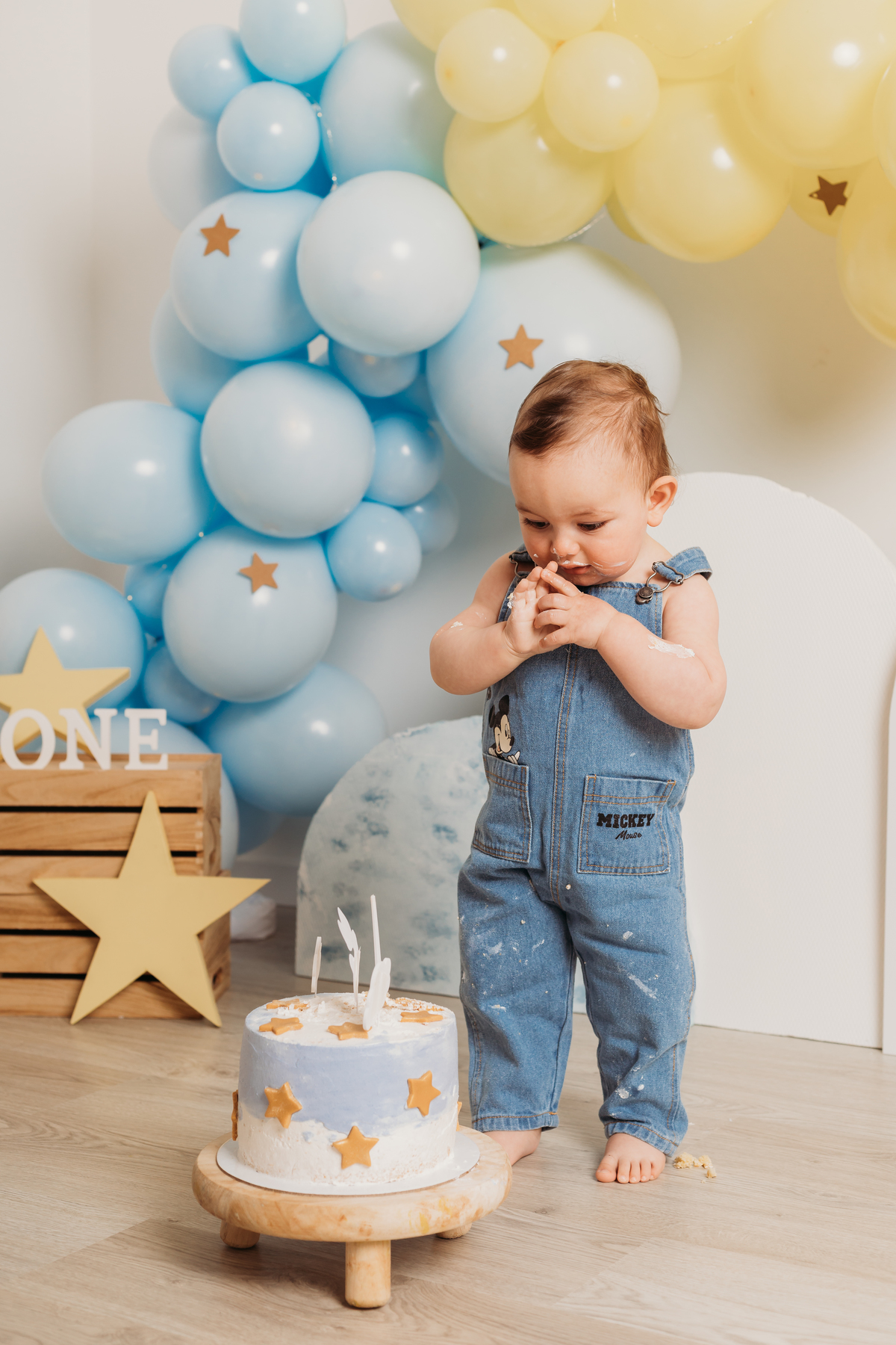 Sessão fotográfica smash the cake