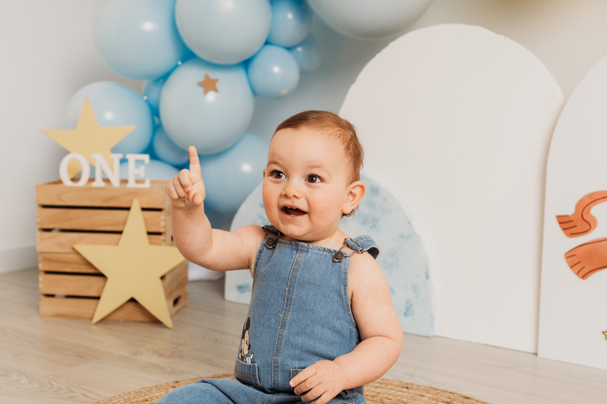 Sessão fotográfica smash the cake