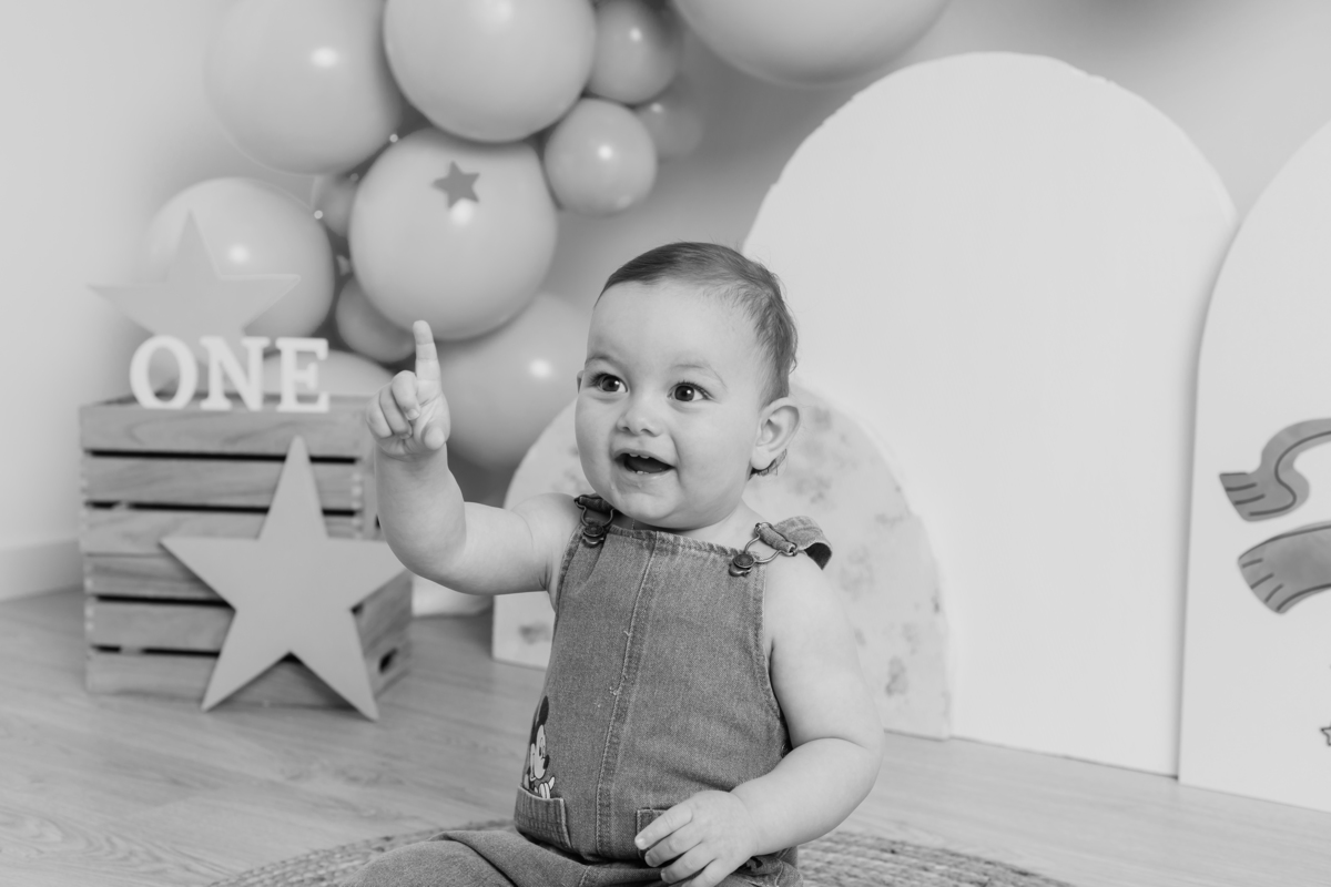 Sessão fotográfica smash the cake