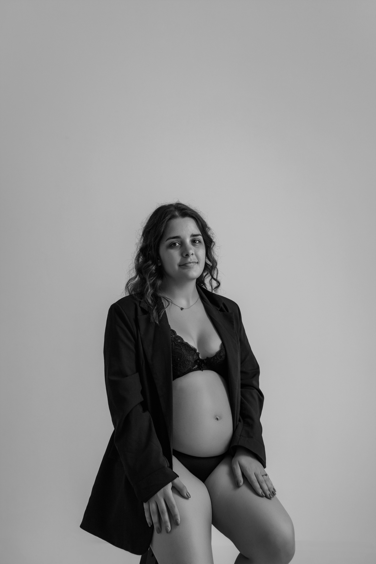Sessão de grávida - Estúdio