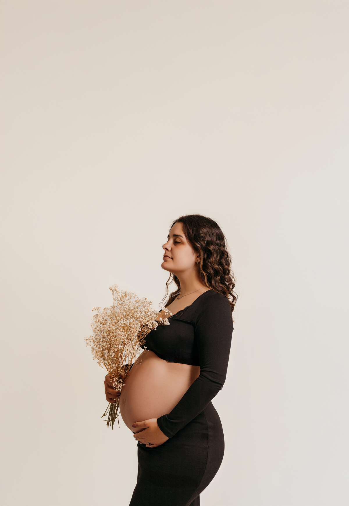 Sessão de grávida - Estúdio