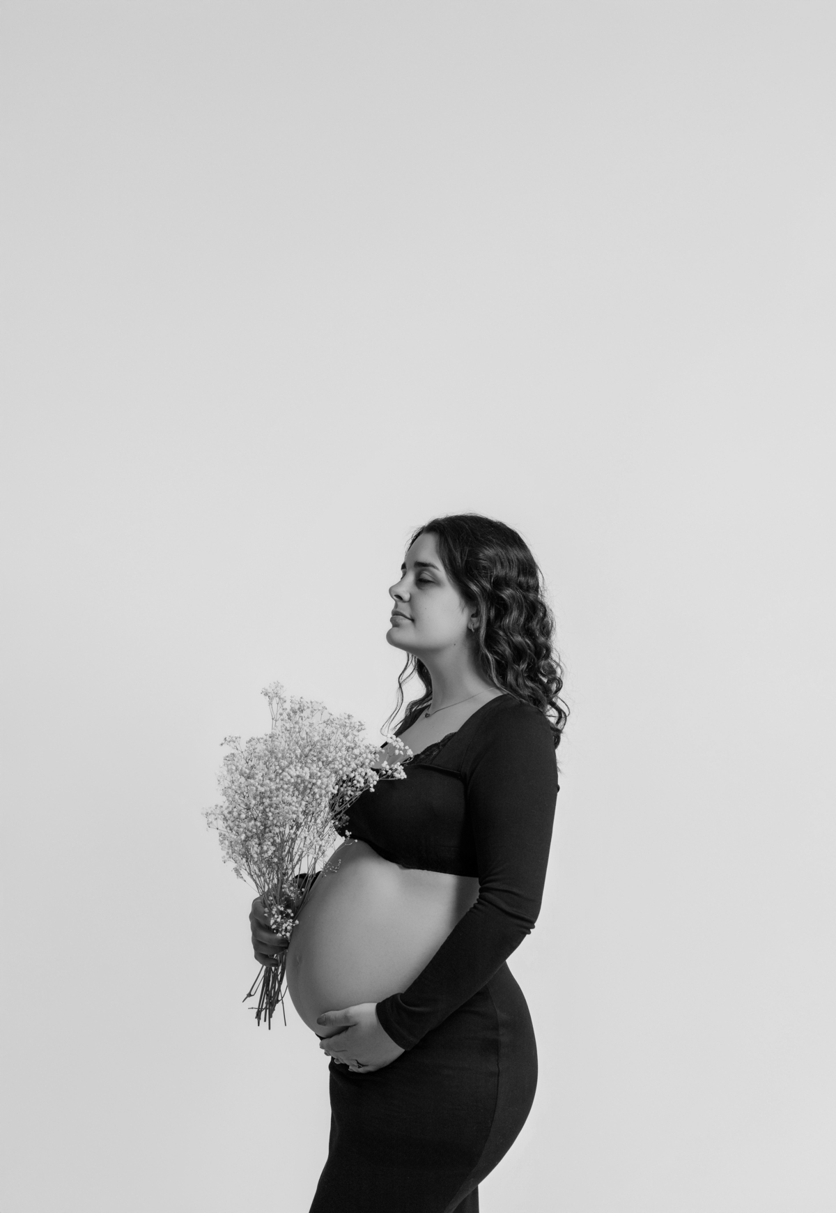 Sessão de grávida - Estúdio