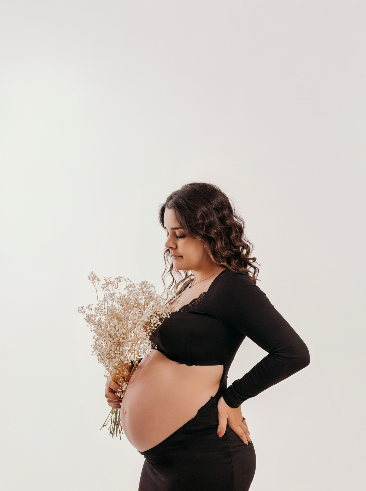 Sessão de grávida - Estúdio