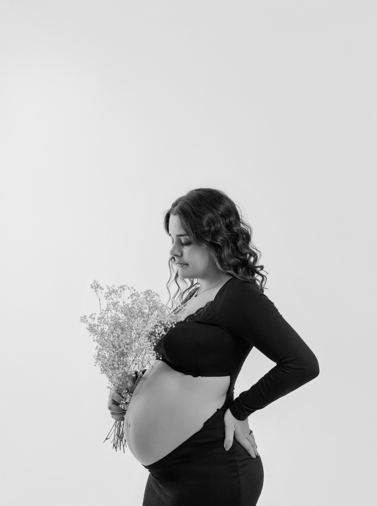Sessão de grávida - Estúdio