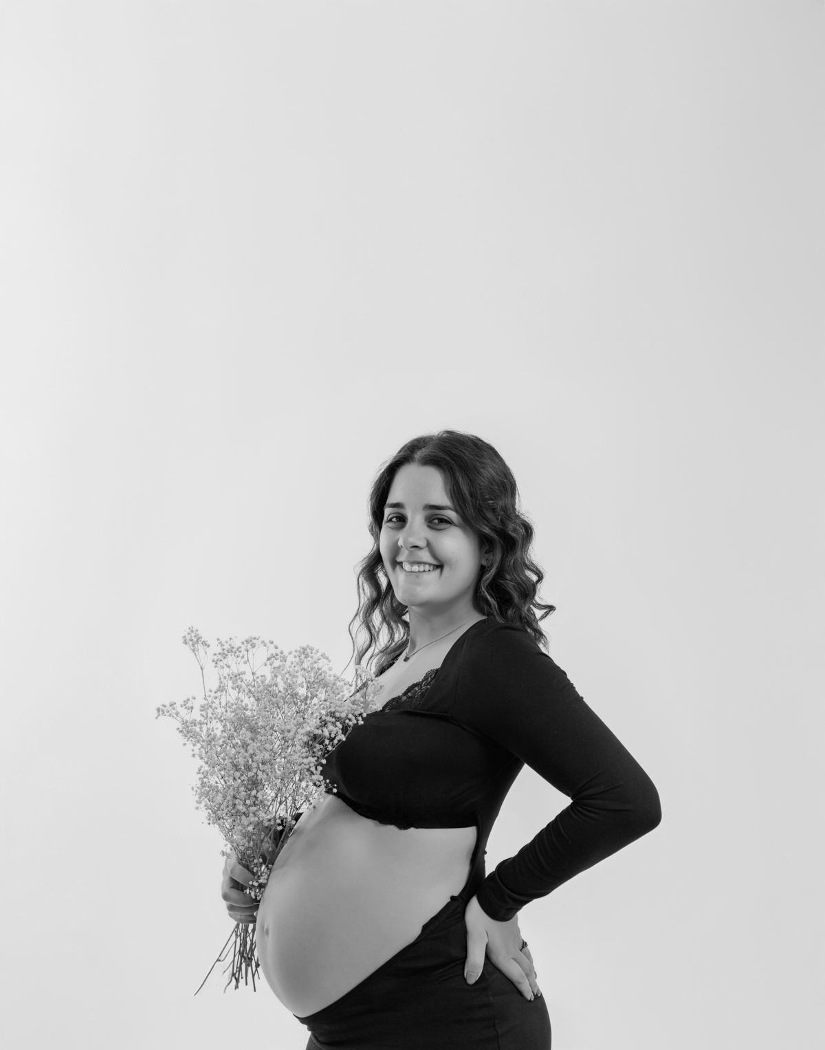 Sessão de grávida - Estúdio