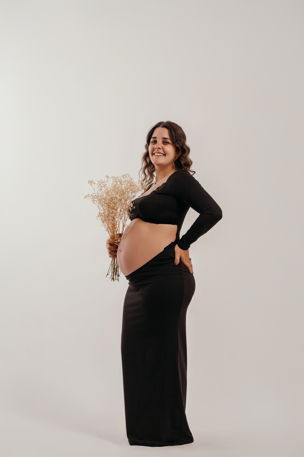 Sessão de grávida - Estúdio