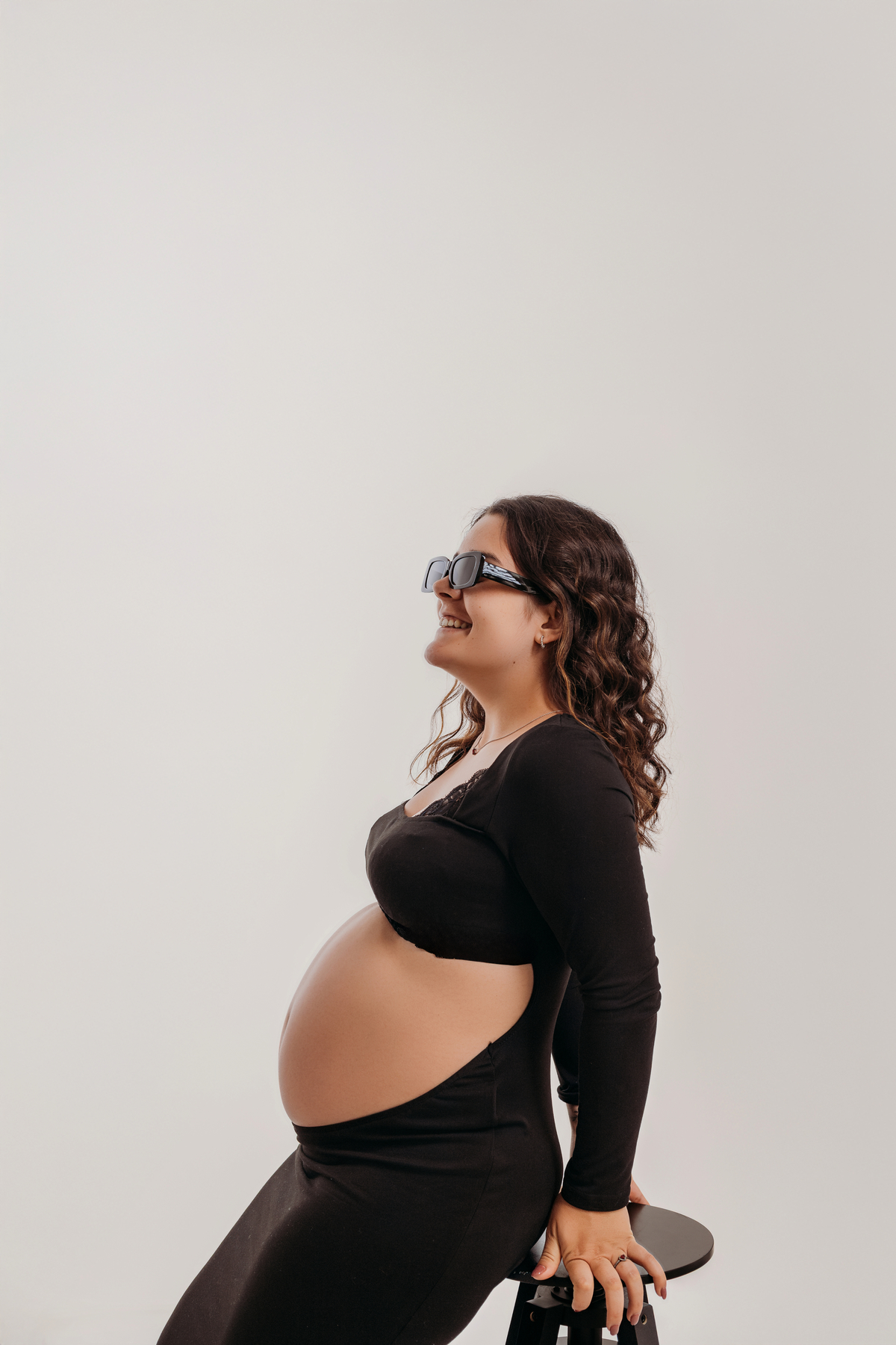 Sessão de grávida - Estúdio