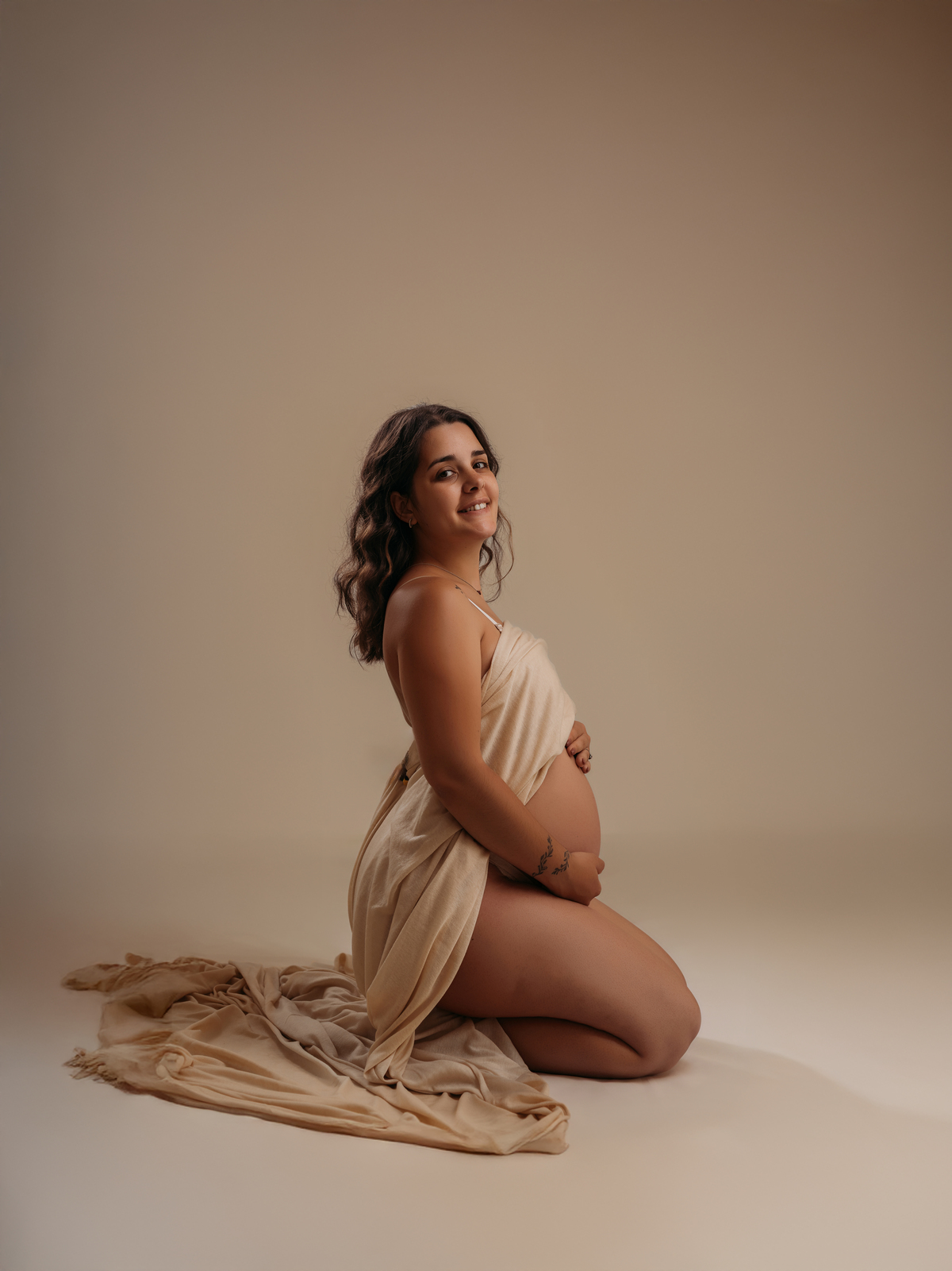 Sessão de grávida - Estúdio