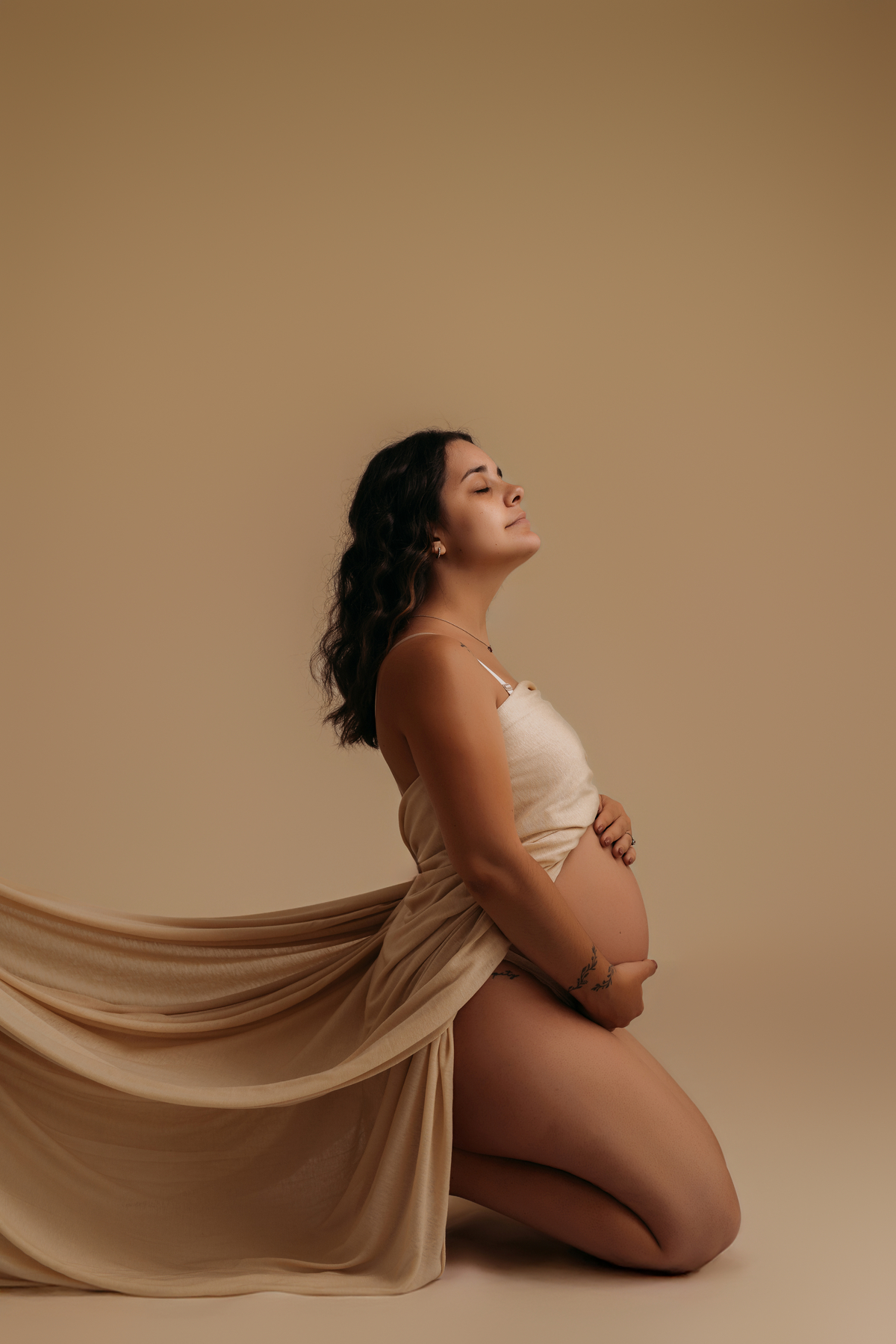 Sessão de grávida - Estúdio