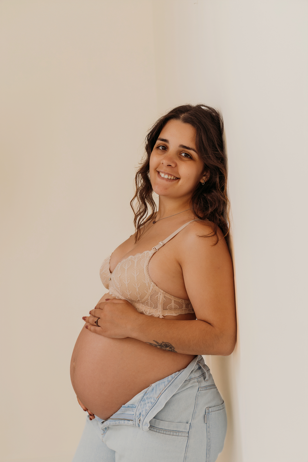 Sessão de grávida - Estúdio