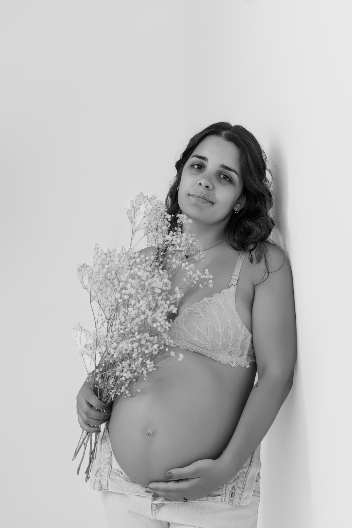 Sessão de grávida - Estúdio