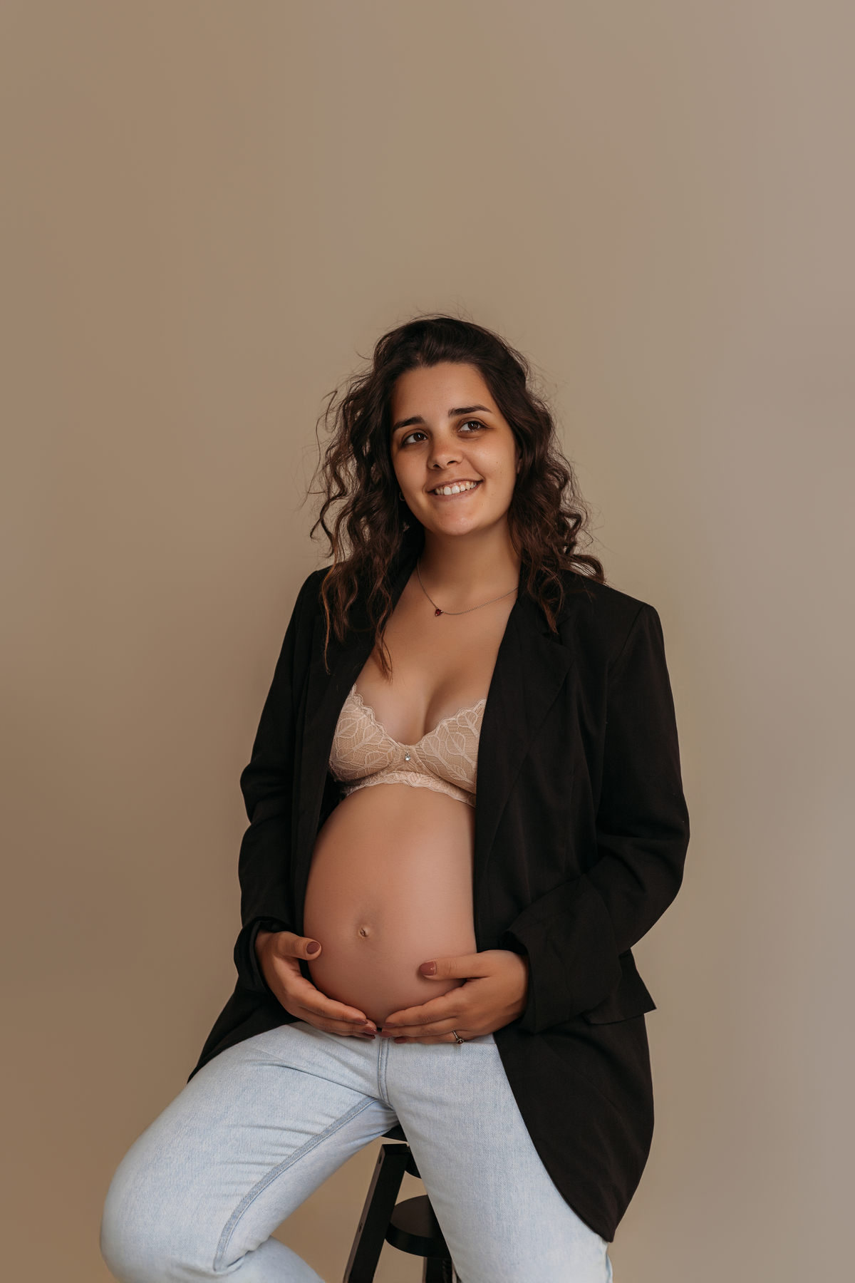 Sessão de grávida - Estúdio