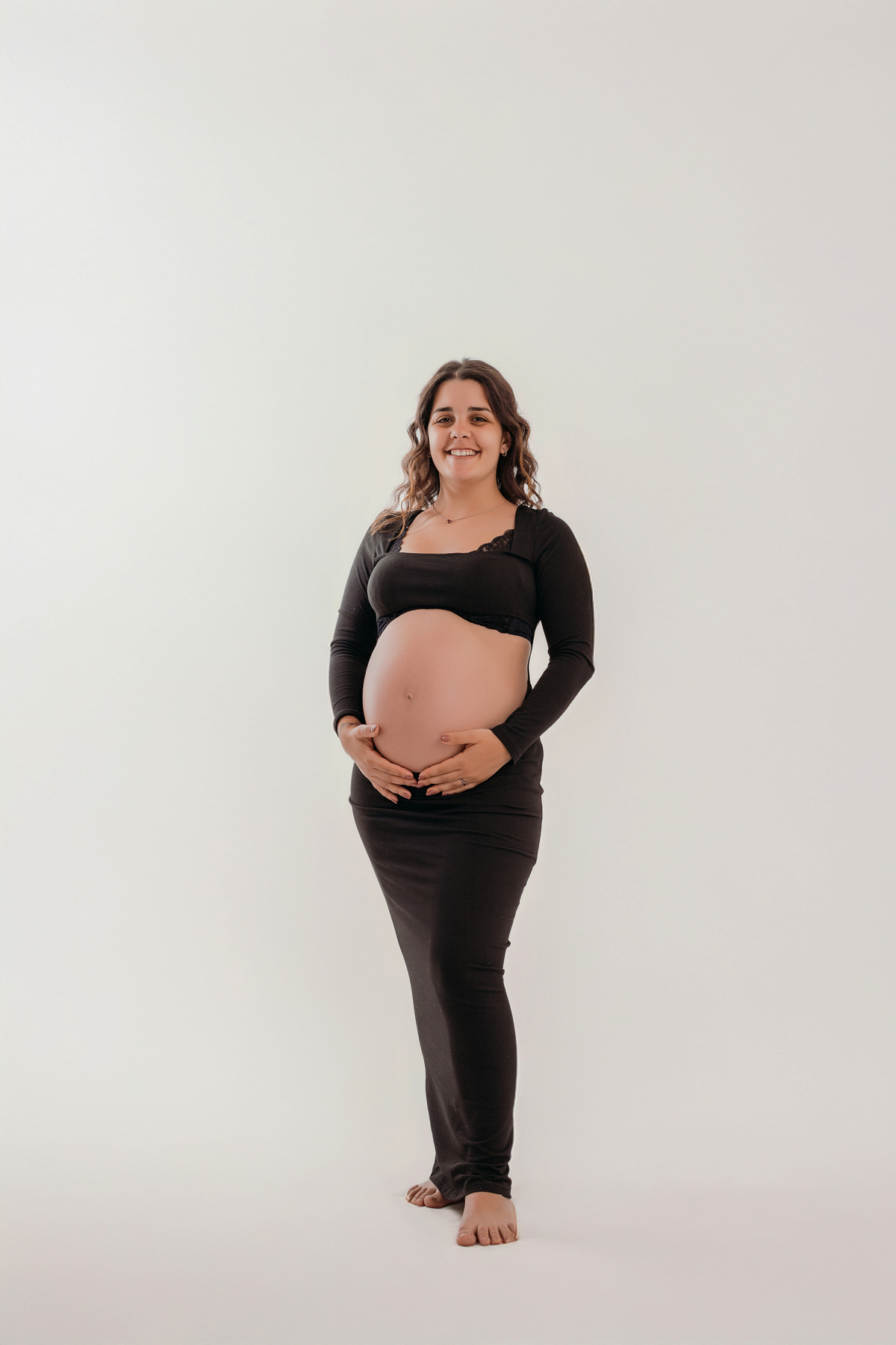 Sessão de grávida - Estúdio