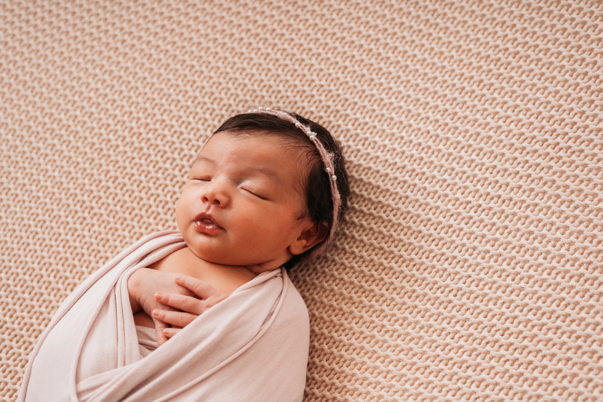 Sessão fotográfica de newborn