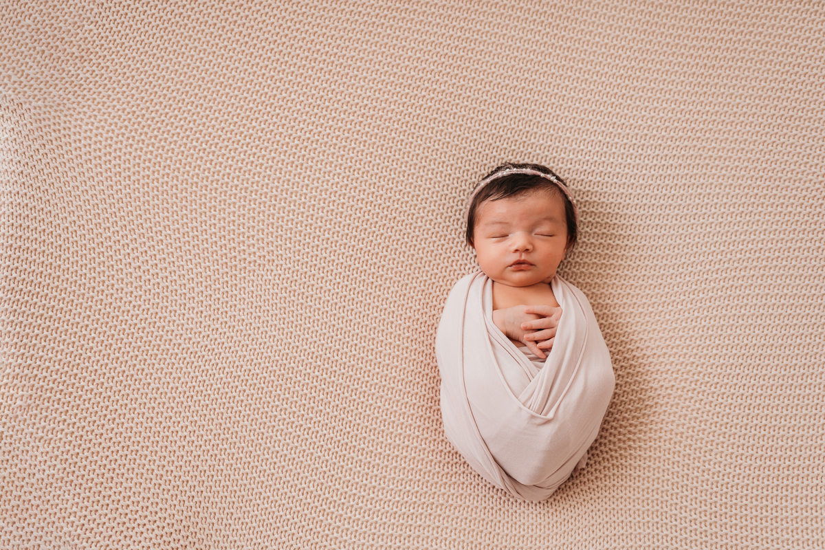 Sessão fotográfica de newborn