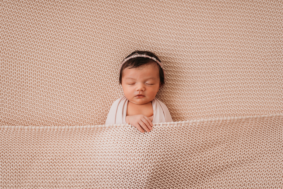 Sessão fotográfica de newborn