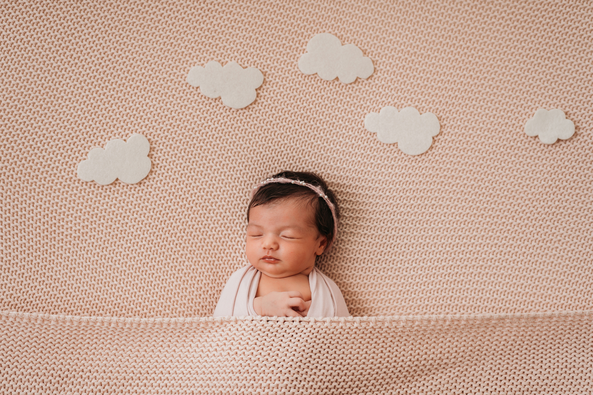 Sessão fotográfica de newborn