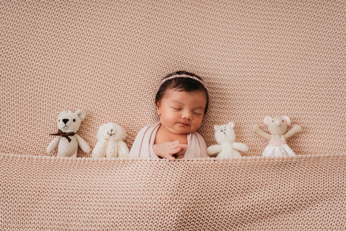 Sessão fotográfica de newborn