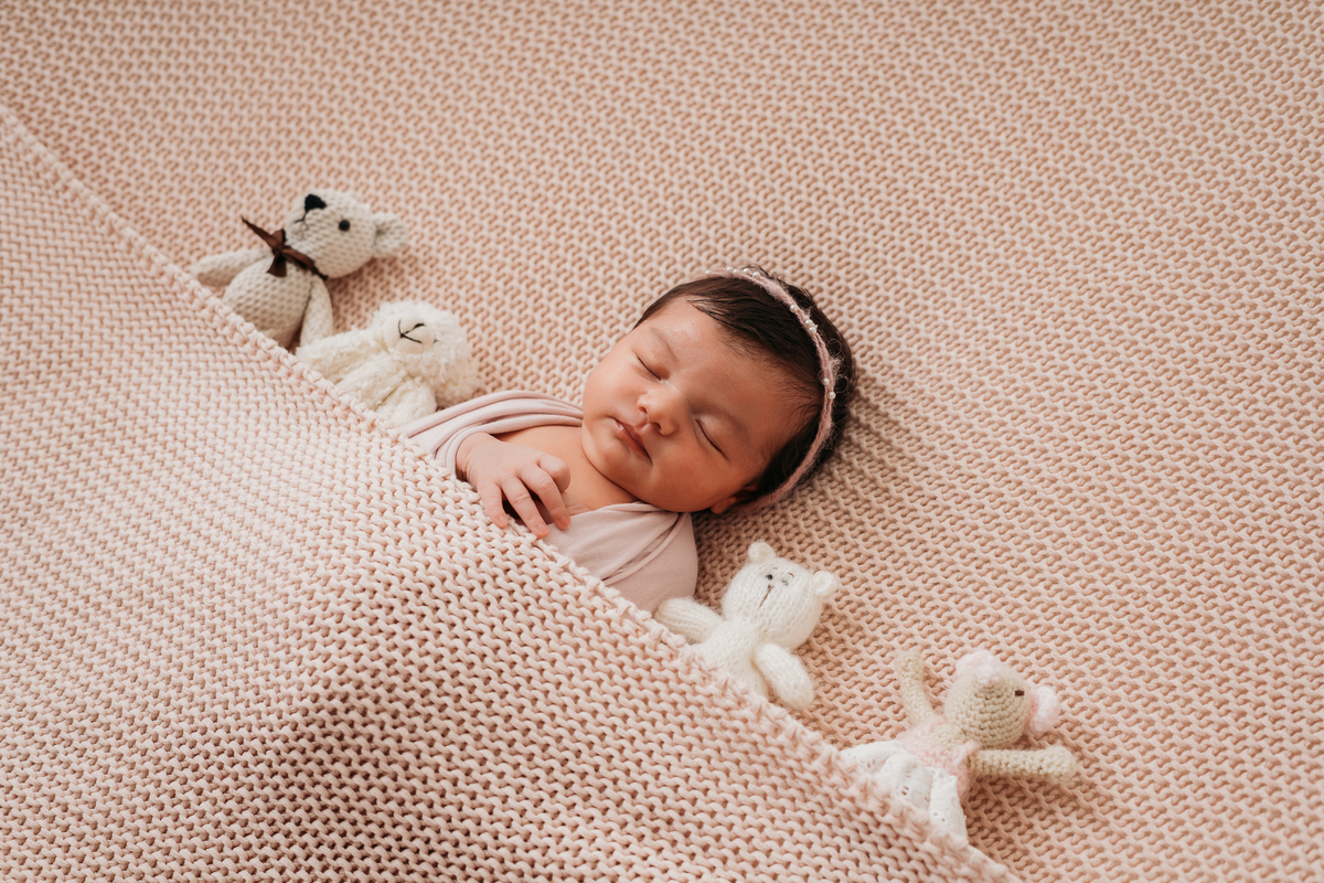 Sessão fotográfica de newborn