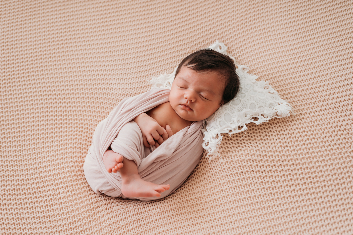 Sessão fotográfica de newborn