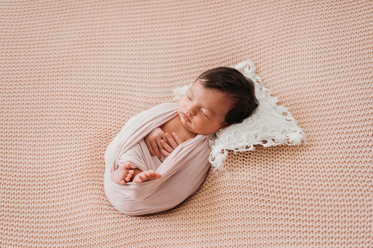 Sessão fotográfica de newborn